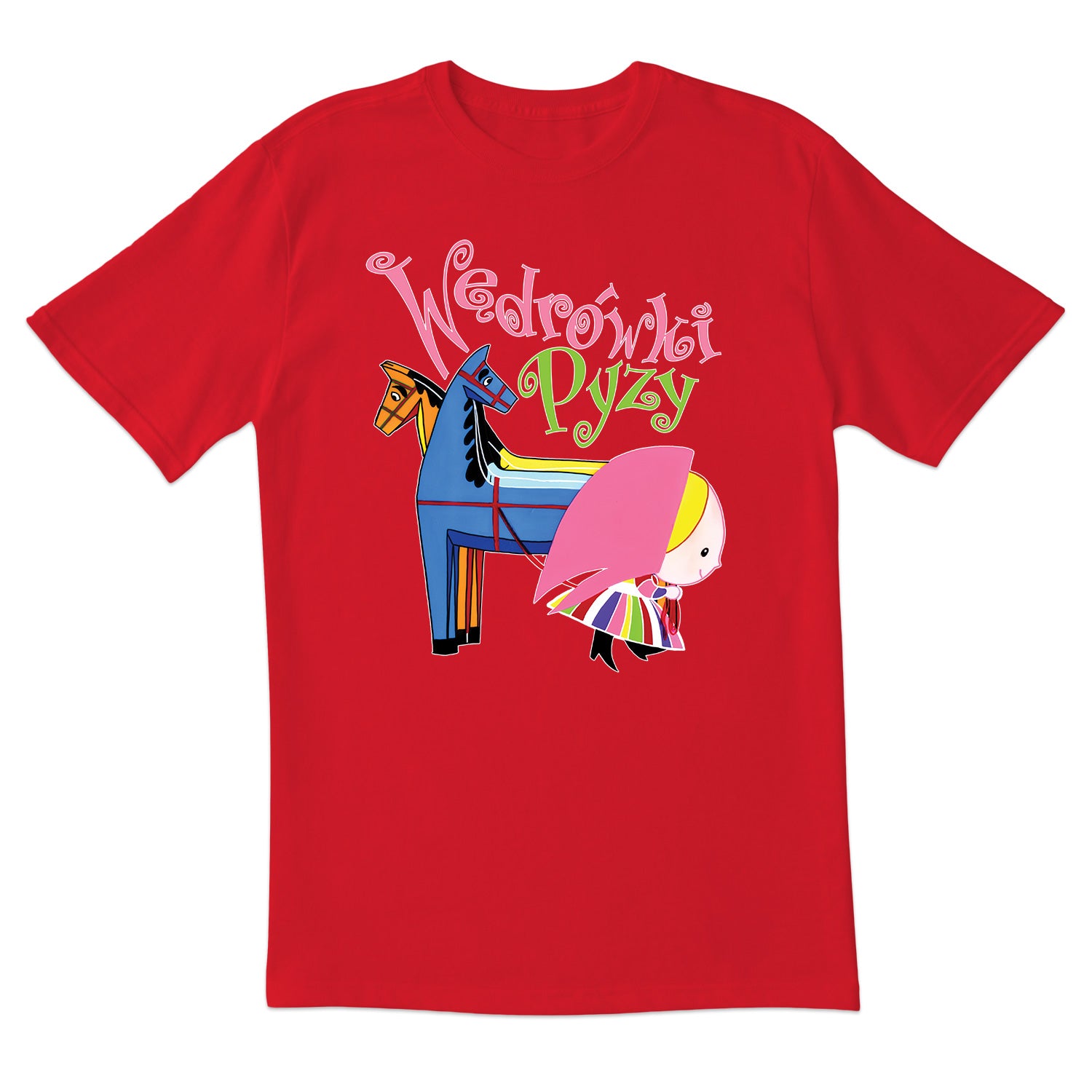 Wedrowski Pyzy Pyza Adventures Short Sleeve Tshirt