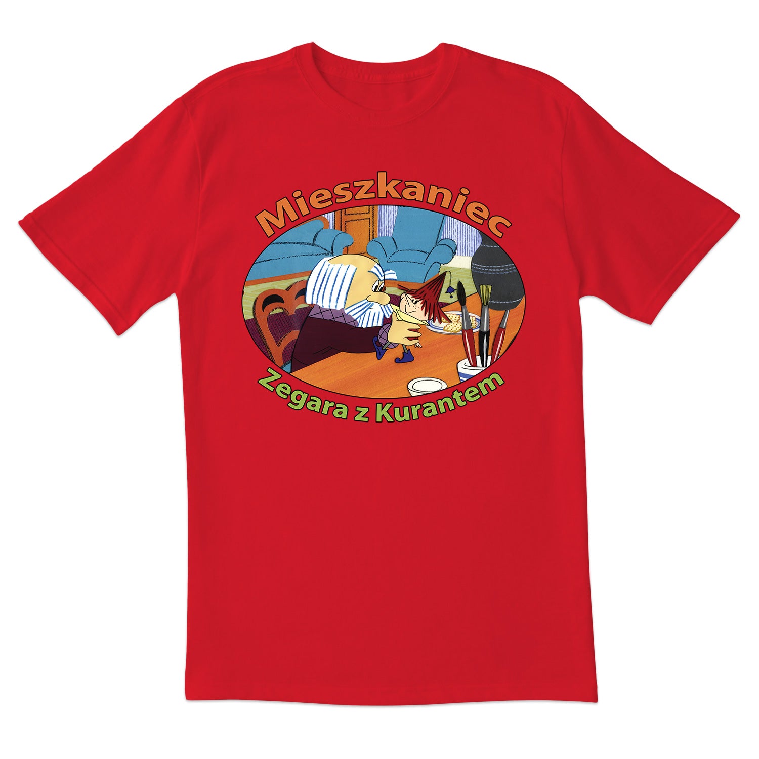 Mieszkaniec Zegara Z Kurantem Short Sleeve Tshirt