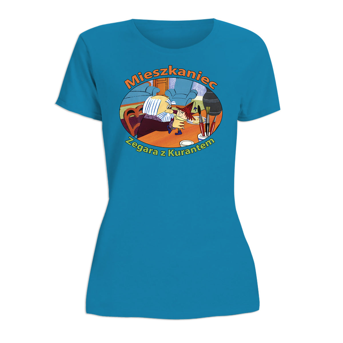 Mieszkaniec Zegara Z Kurantem Women's Short Sleeve Tshirt