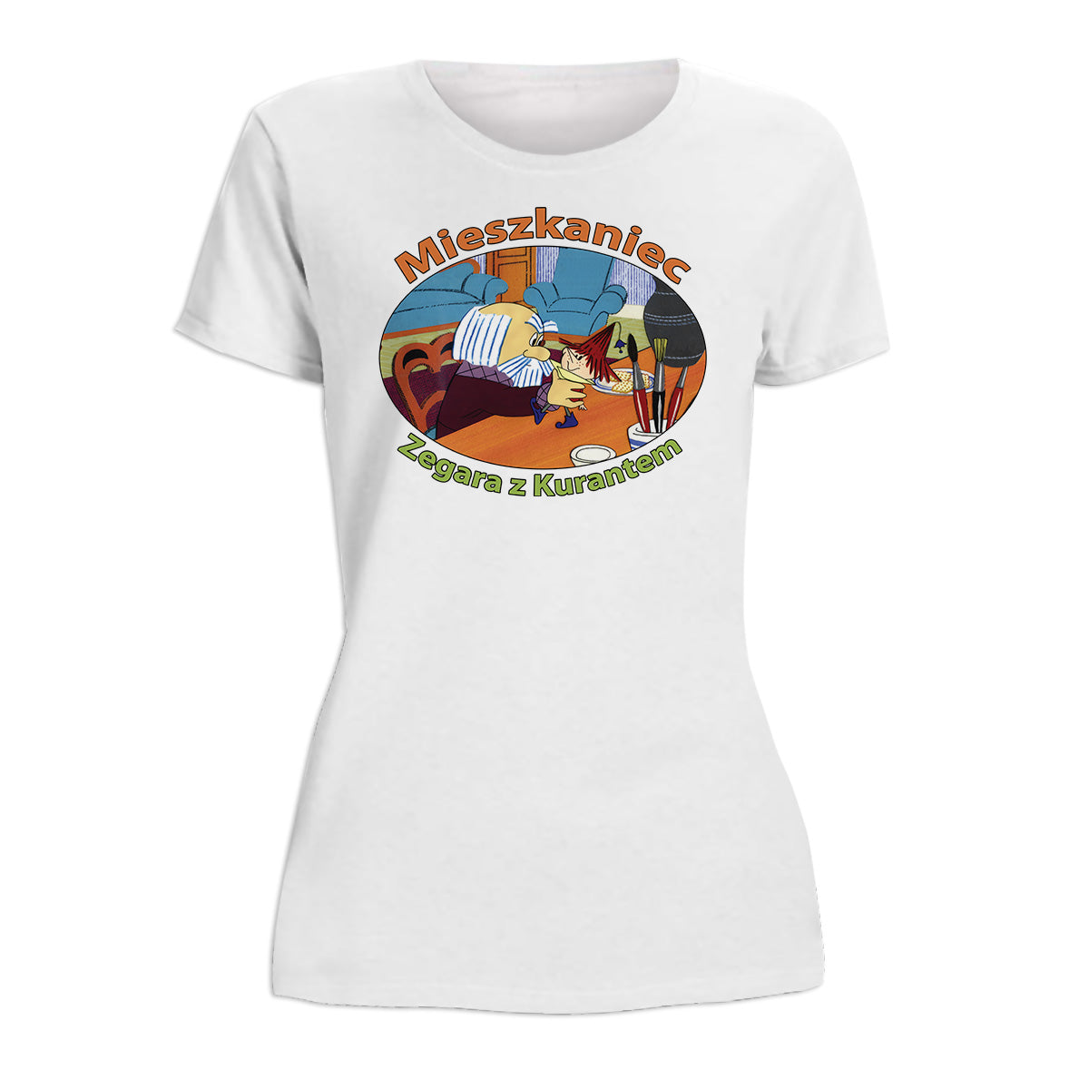 Mieszkaniec Zegara Z Kurantem Women's Short Sleeve Tshirt