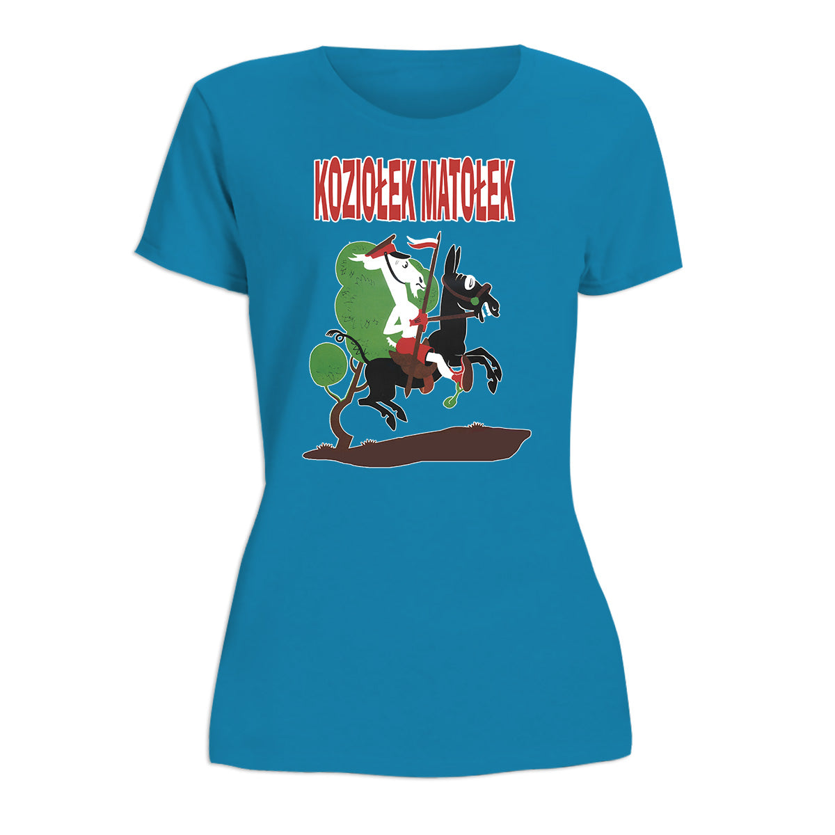 Koziolek Matolek Horseback Women's Short Sleeve Tshirt