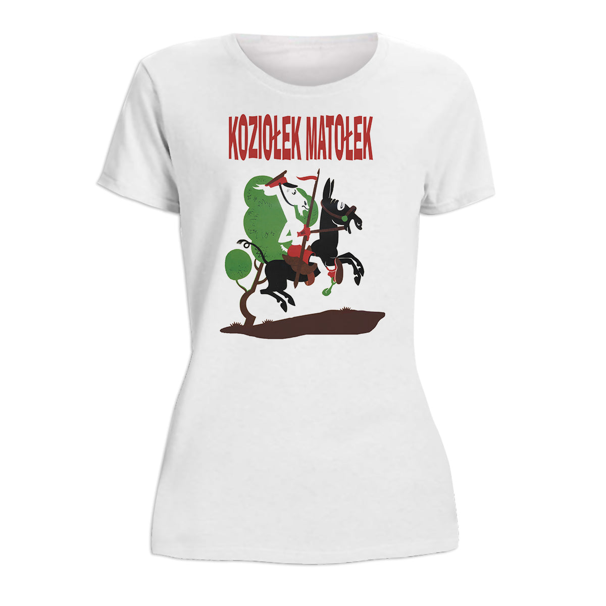 Koziolek Matolek Horseback Women's Short Sleeve Tshirt