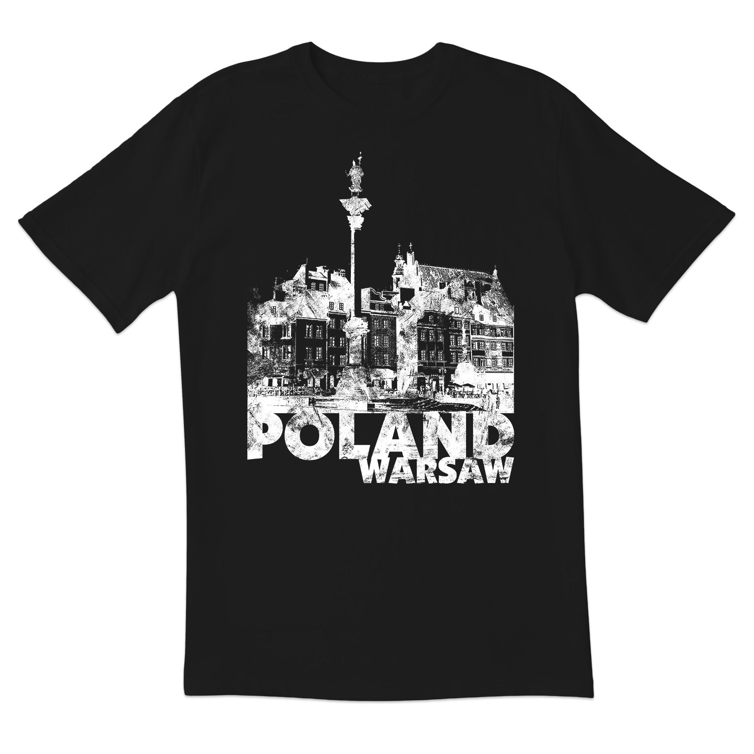 Warsaw Poland Short Sleeve Tshirt