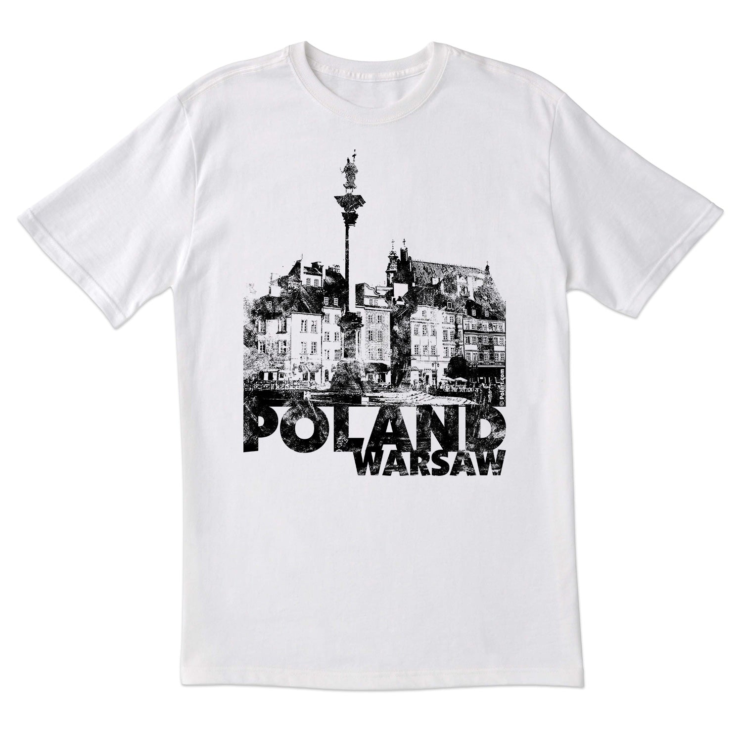 Warsaw Poland Short Sleeve Tshirt