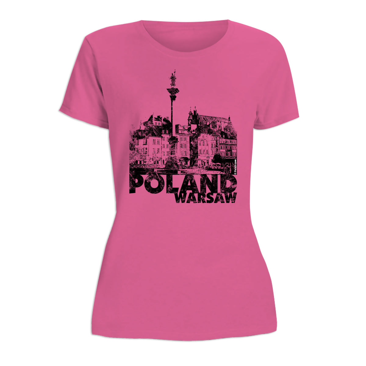 Warsaw Poland Women's Short Sleeve Tshirt