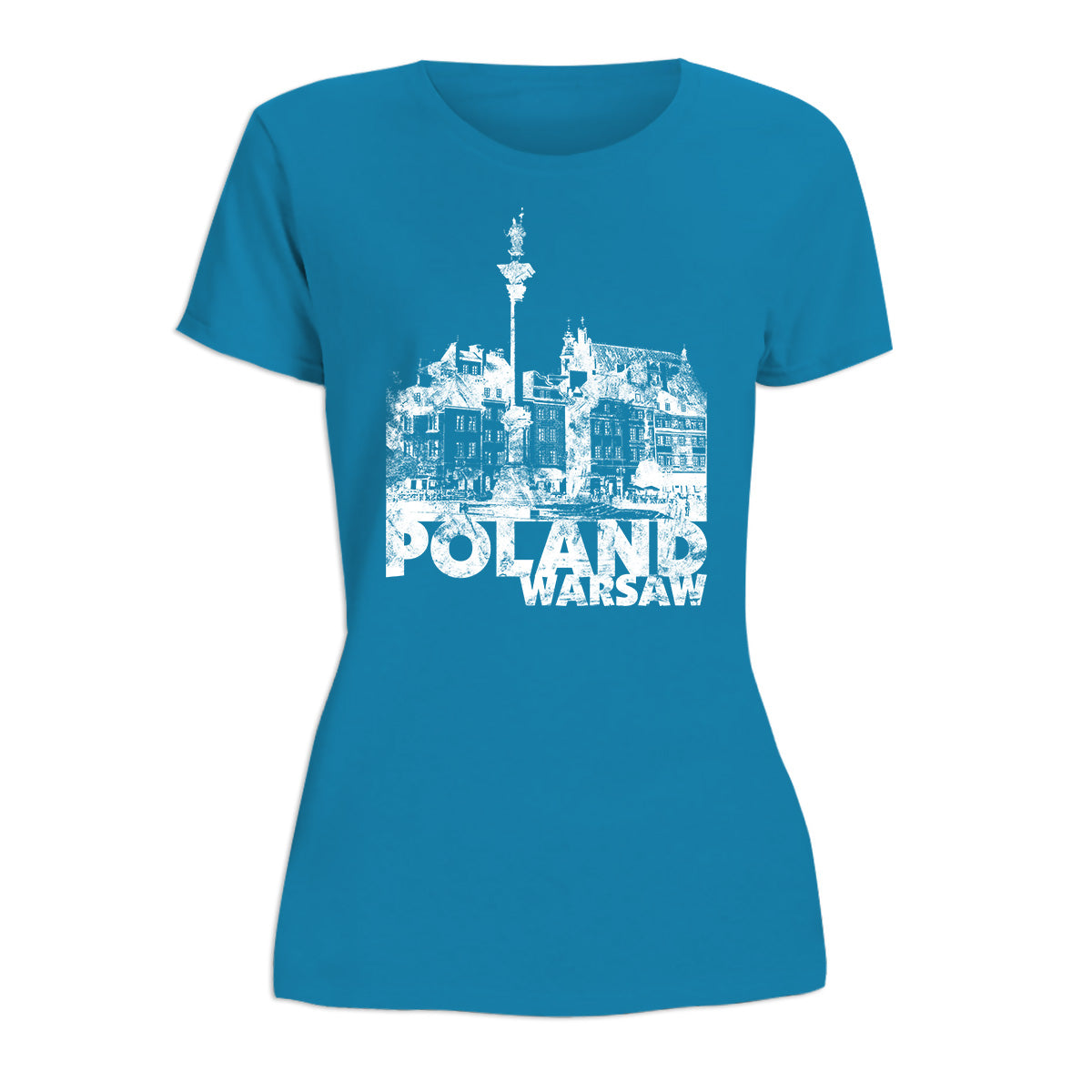 Warsaw Poland Women's Short Sleeve Tshirt