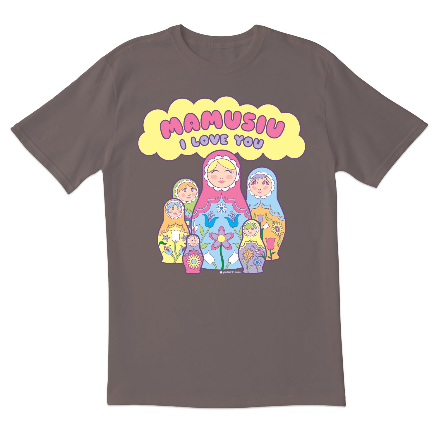 Mamusiu I Love You Short Sleeve Tshirt