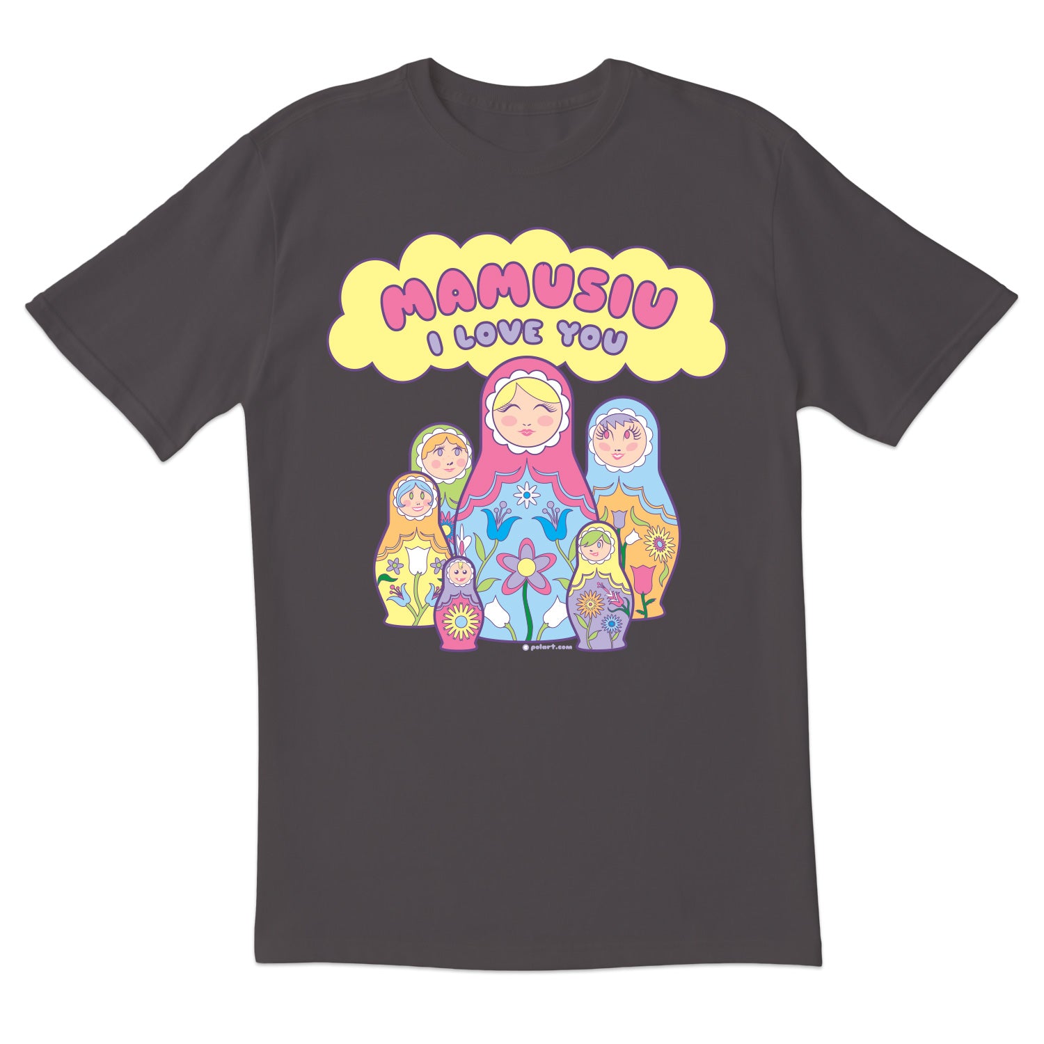 Mamusiu I Love You Short Sleeve Tshirt