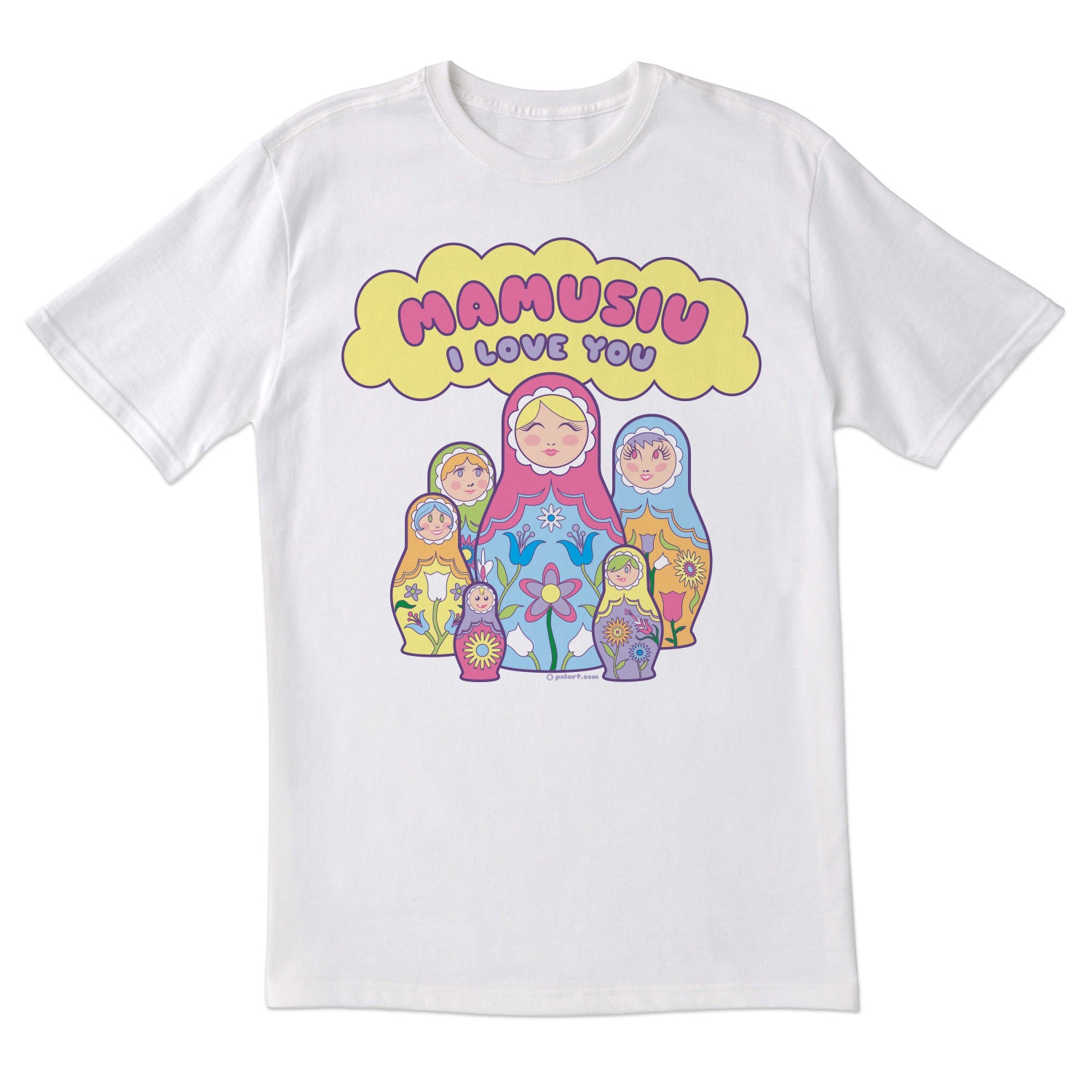 Mamusiu I Love You Short Sleeve Tshirt