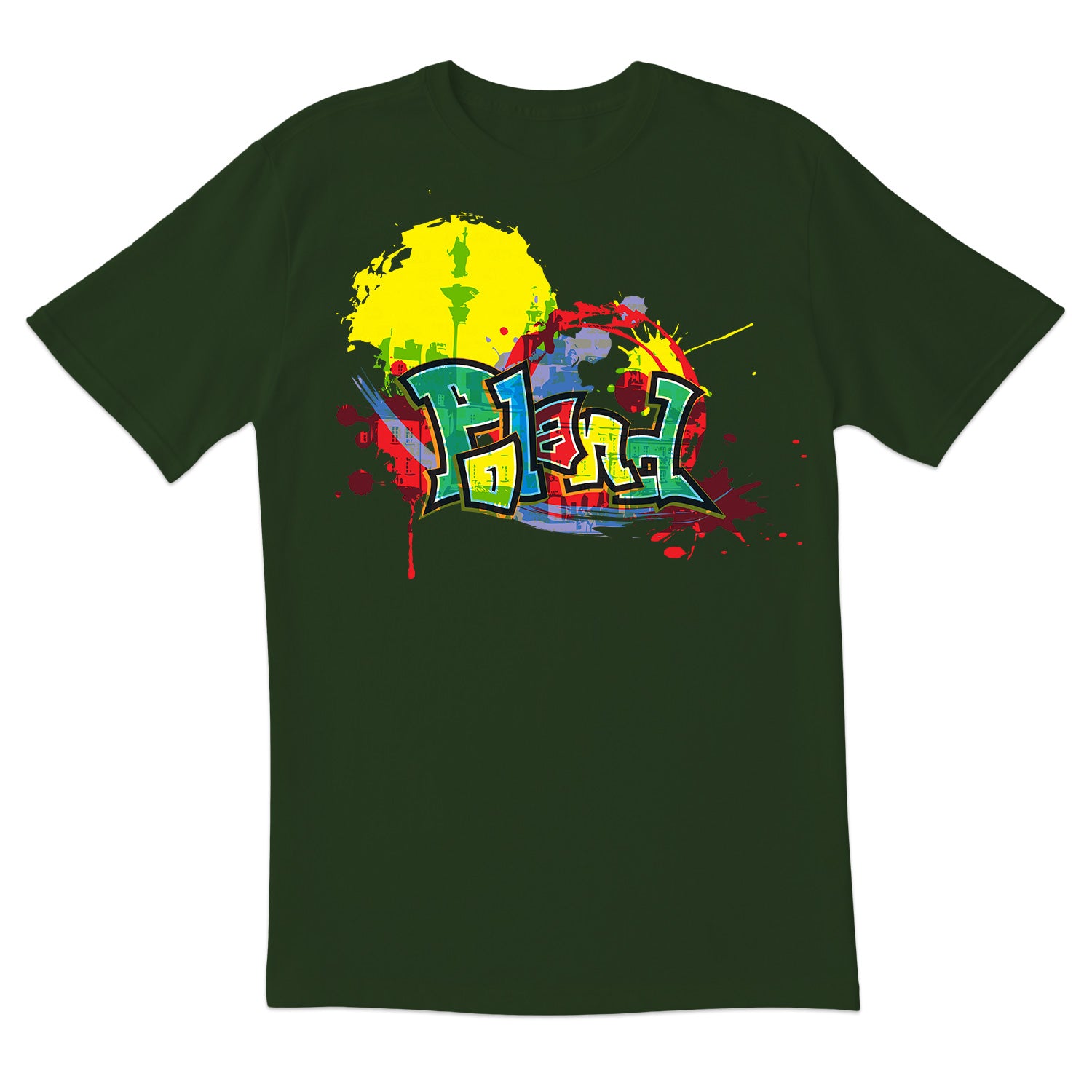 Painted Poland Short Sleeve Tshirt