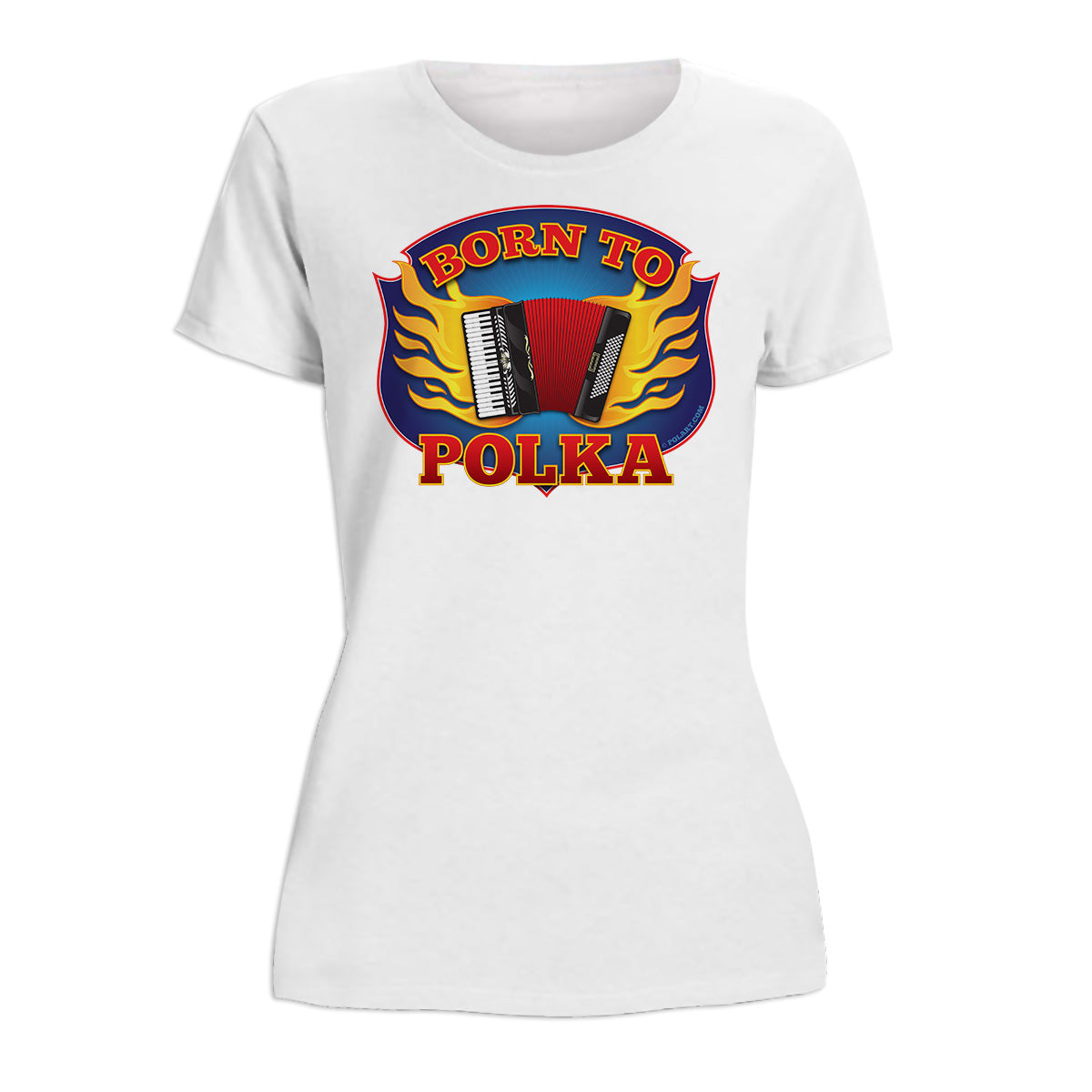 Born To Polka Women's Short Sleeve Tshirt