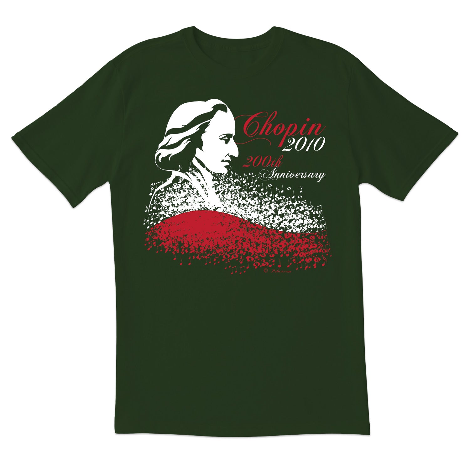 Chopin 200th Anniversary Short Sleeve Tshirt