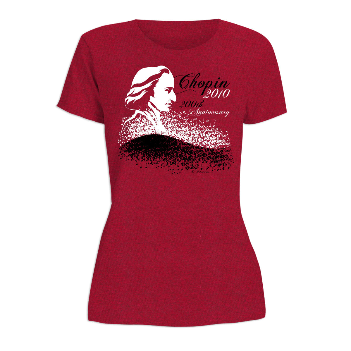 Chopin 200th Anniversary Women's Short Sleeve Tshirt