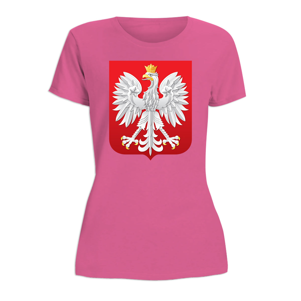 White Eagle Coat-of-Arms of Poland Women's Short Sleeve Tshirt