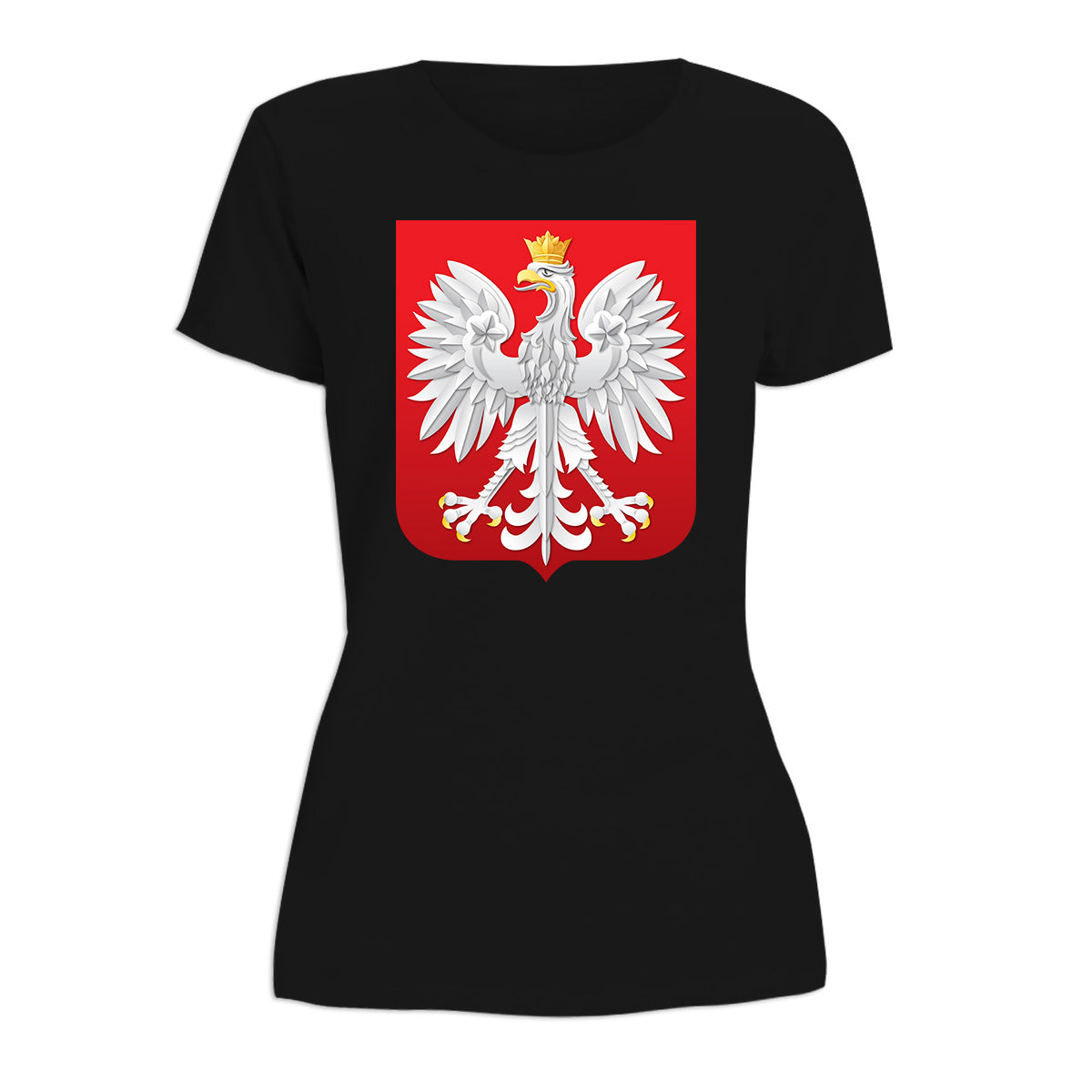 White Eagle Coat-of-Arms of Poland Women's Short Sleeve Tshirt