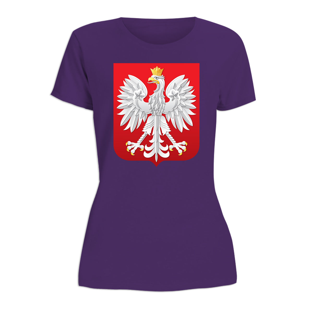 White Eagle Coat-of-Arms of Poland Women's Short Sleeve Tshirt