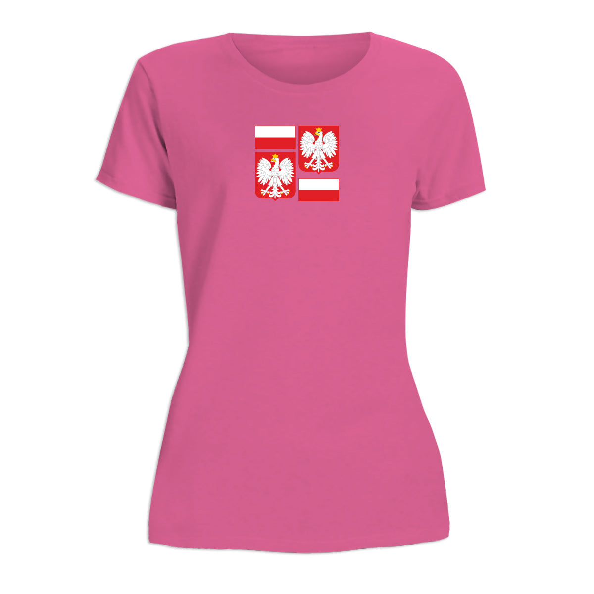 Flag & Shield of Poland Women's Short Sleeve Tshirt