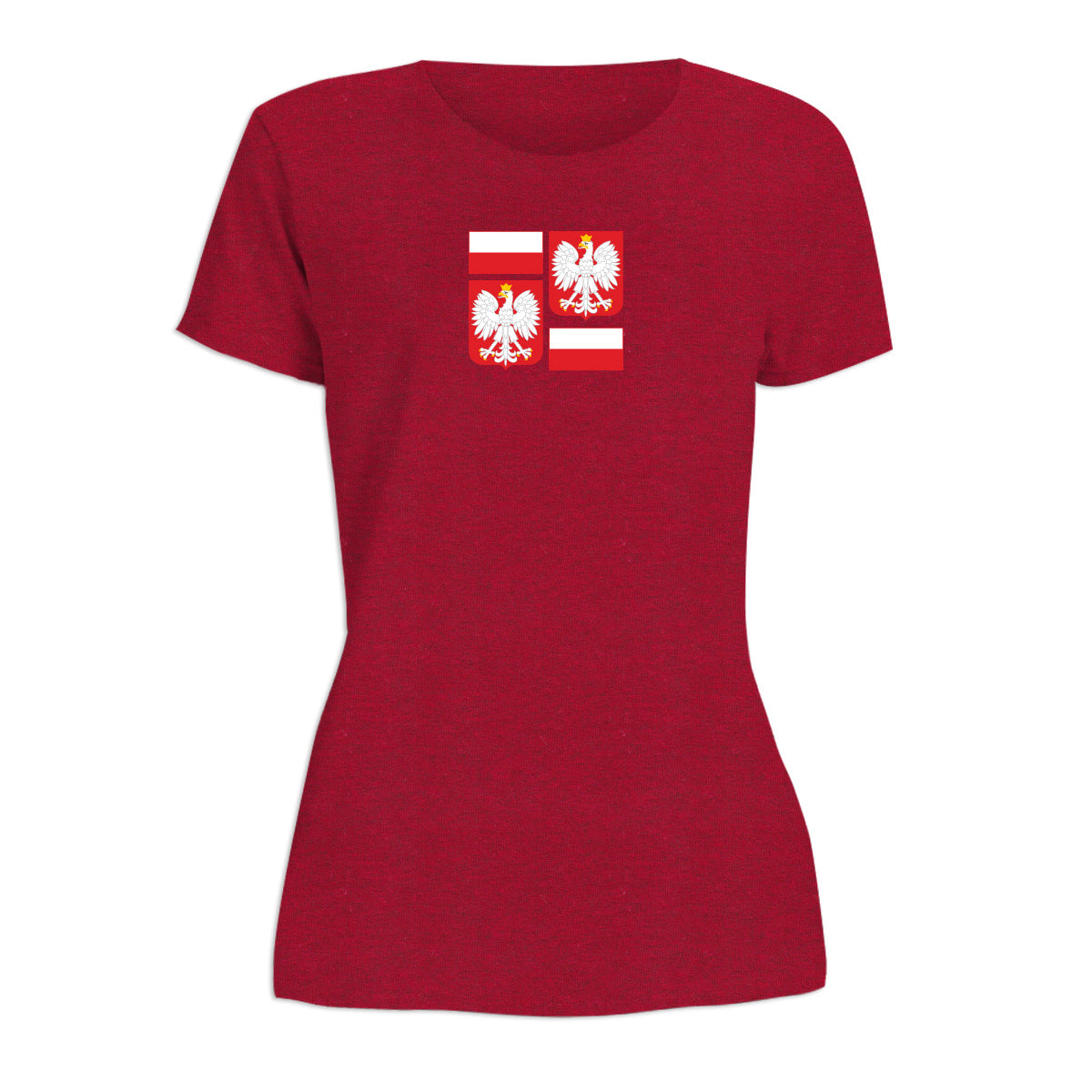 Flag & Shield of Poland Women's Short Sleeve Tshirt