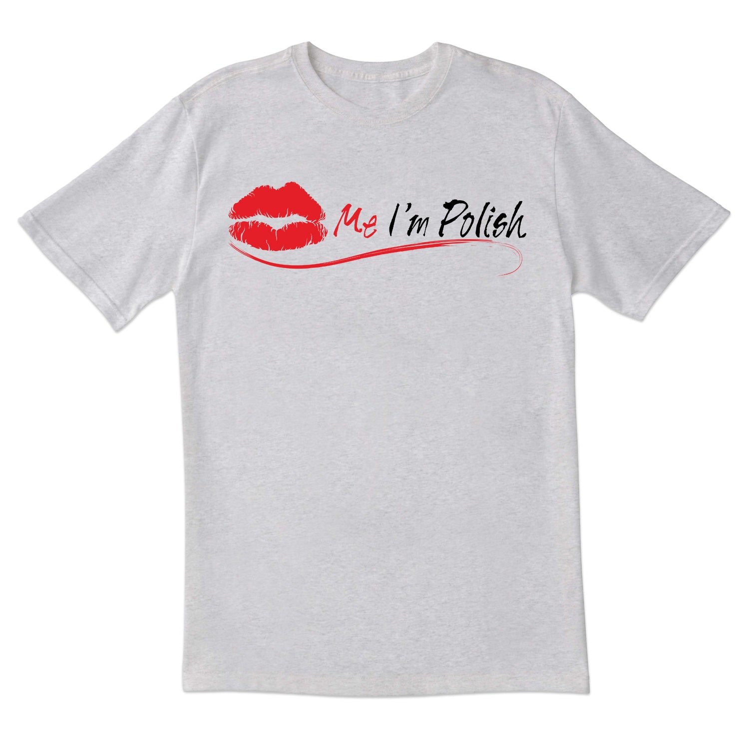 Kiss Me I’m Polish Short Sleeve Tshirt