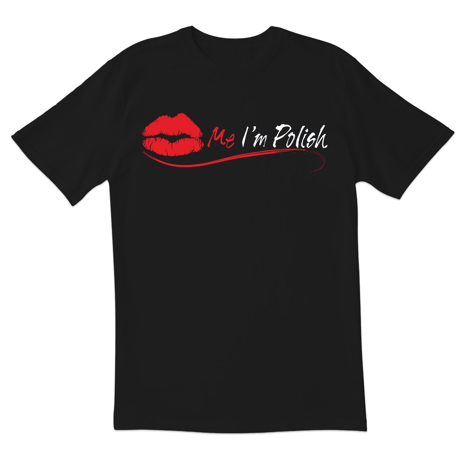 Kiss Me I’m Polish Short Sleeve Tshirt