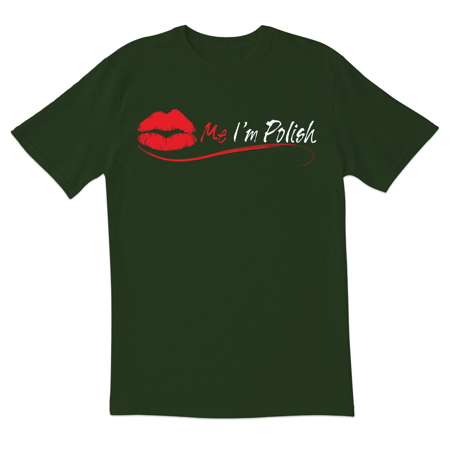 Kiss Me I’m Polish Short Sleeve Tshirt