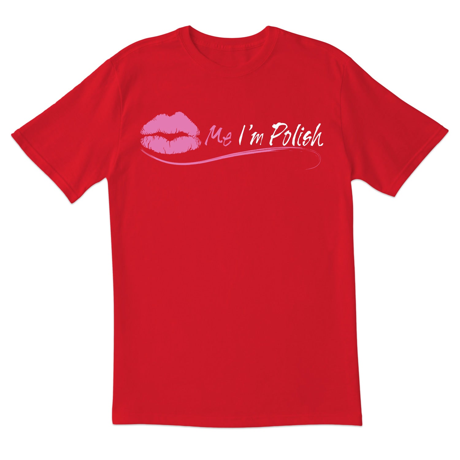 Kiss Me I’m Polish Short Sleeve Tshirt