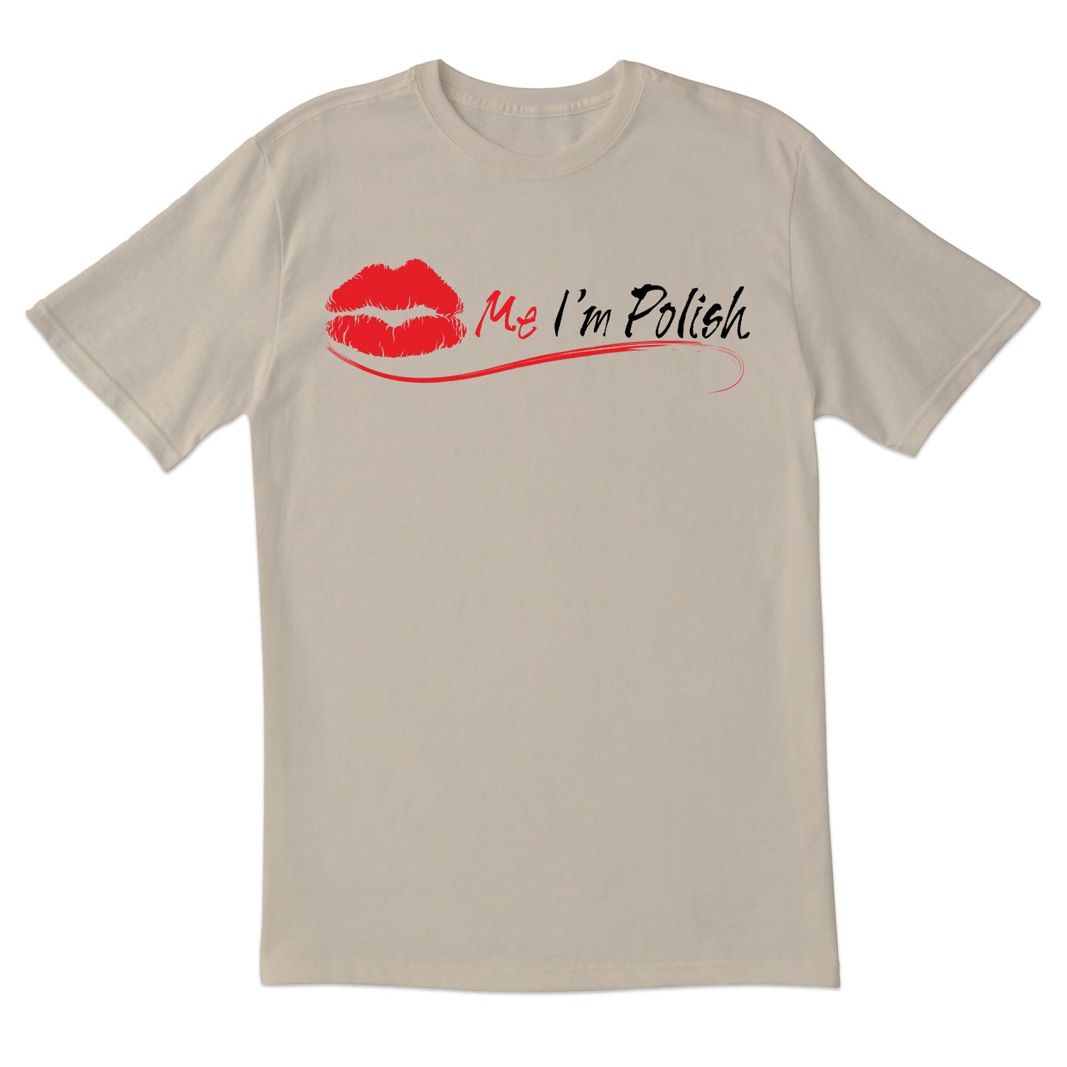 Kiss Me I’m Polish Short Sleeve Tshirt