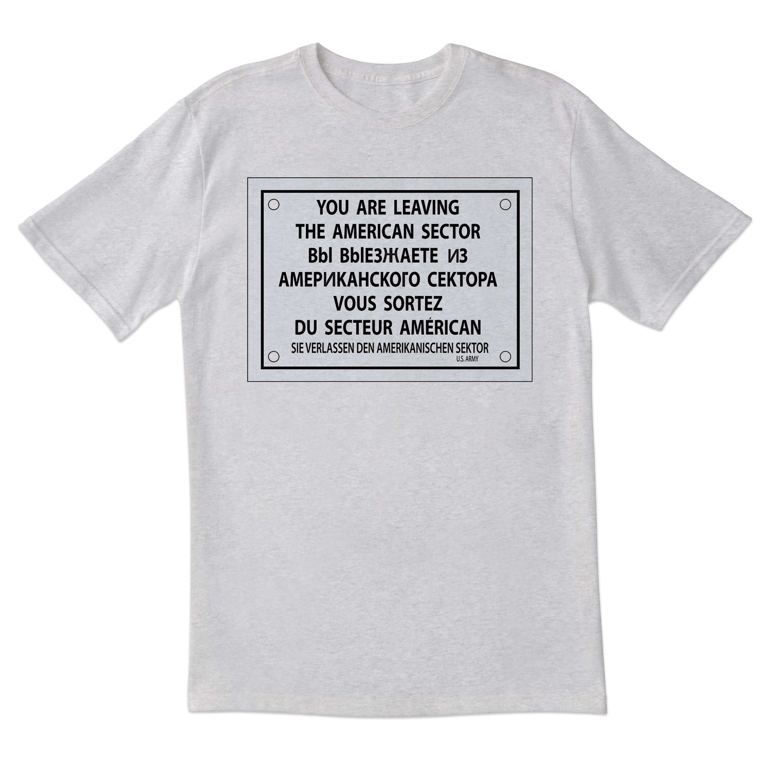 Checkpoint Charlie Short Sleeve Tshirt