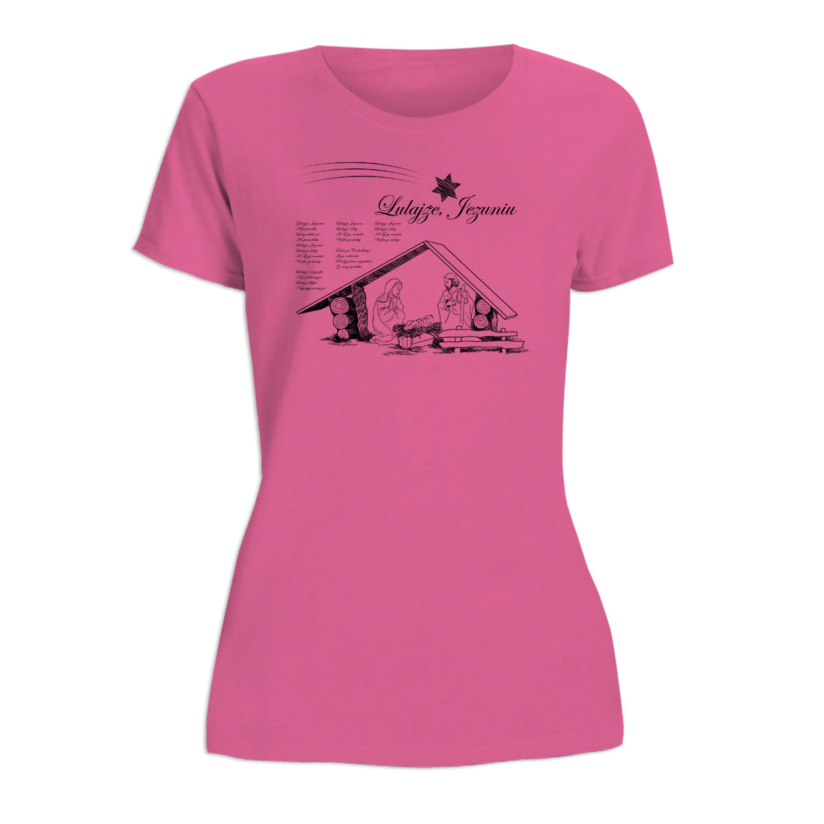 Lulajze Jezuniu Lullaby Jesus Women's Short Sleeve Tshirt