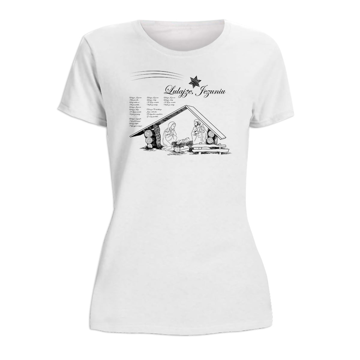 Lulajze Jezuniu Lullaby Jesus Women's Short Sleeve Tshirt