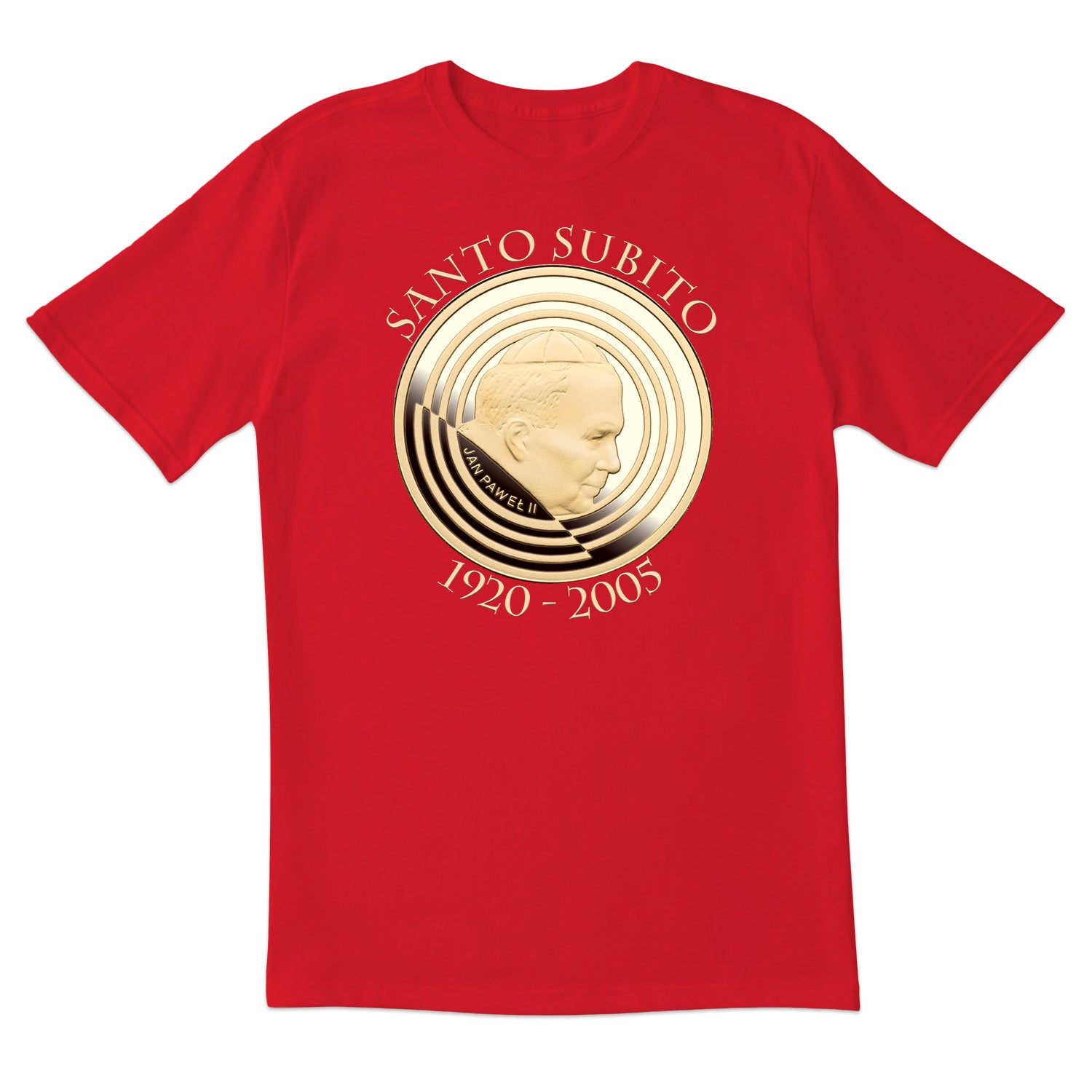 John Paul II Santo Subito Short Sleeve Tshirt