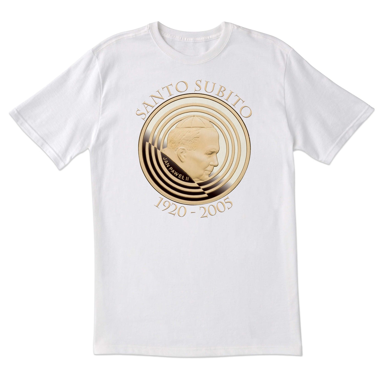 John Paul II Santo Subito Short Sleeve Tshirt