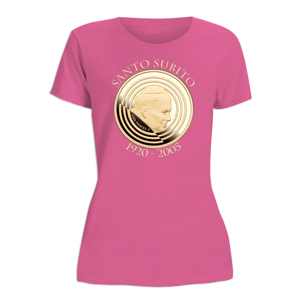 John Paul II Santo Subito Women's Short Sleeve Tshirt