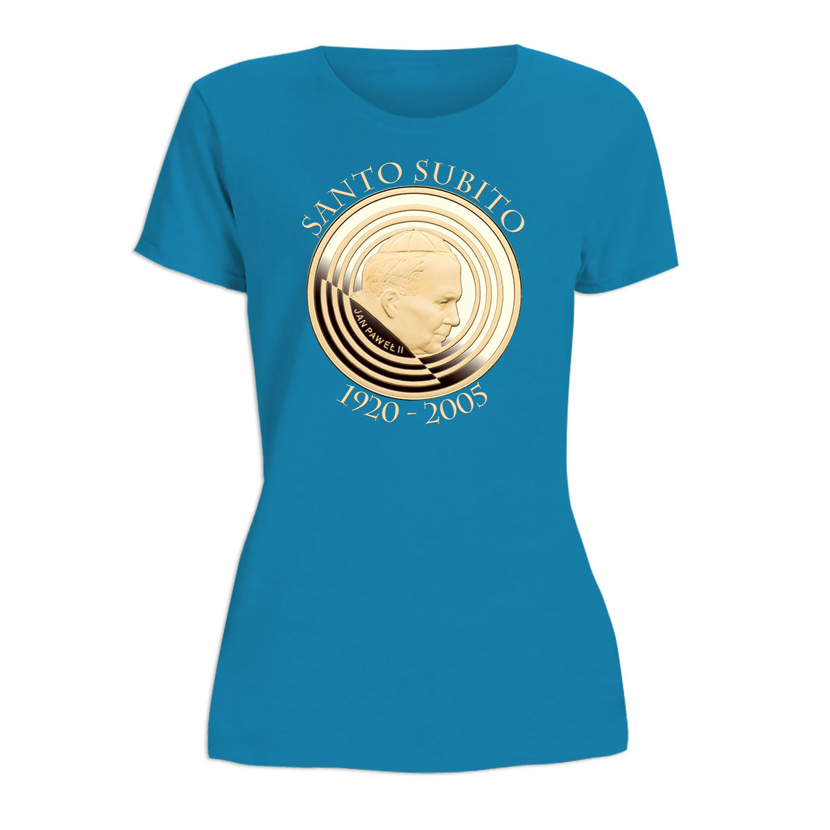 John Paul II Santo Subito Women's Short Sleeve Tshirt