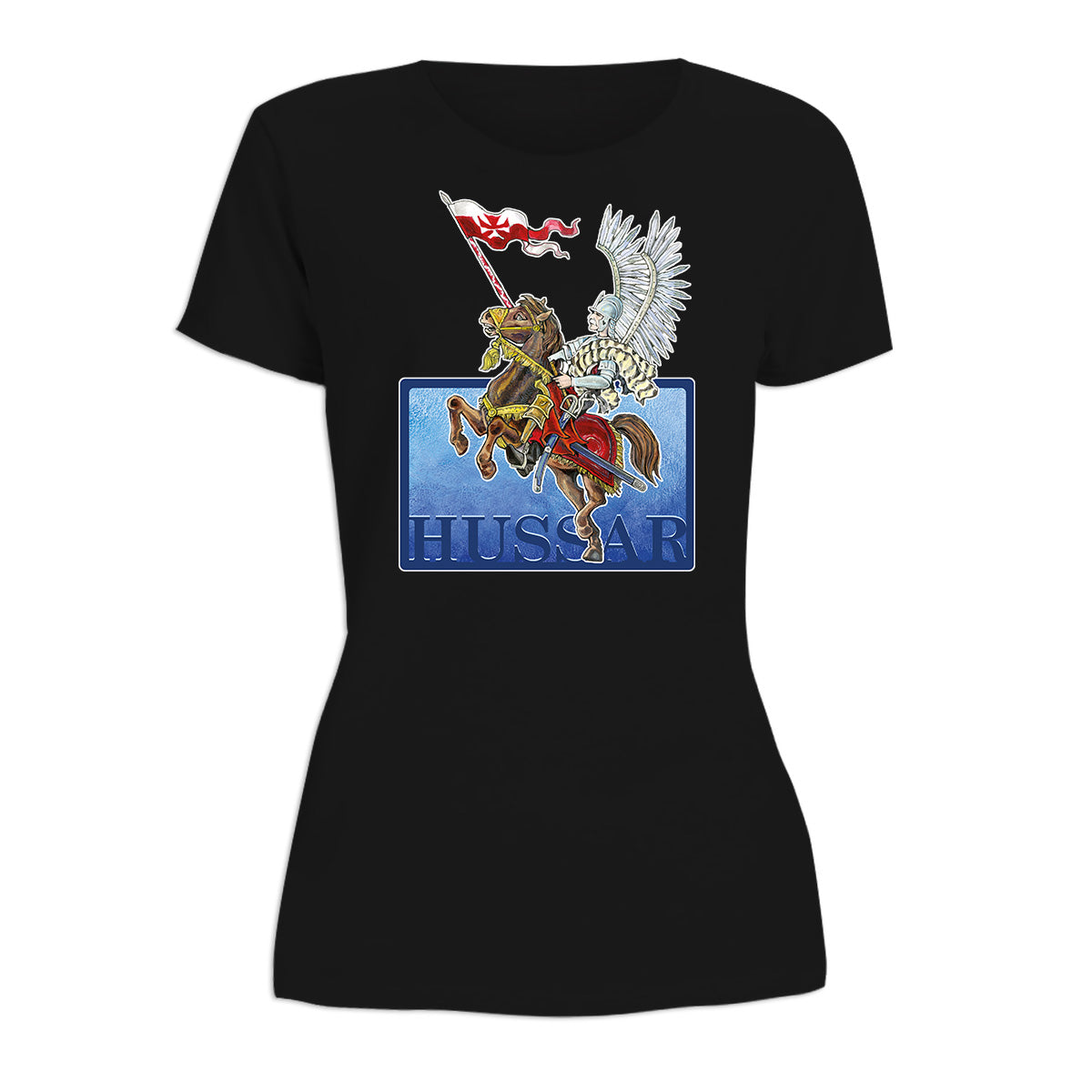 Polish Hwssar Women's Short Sleeve Tshirt