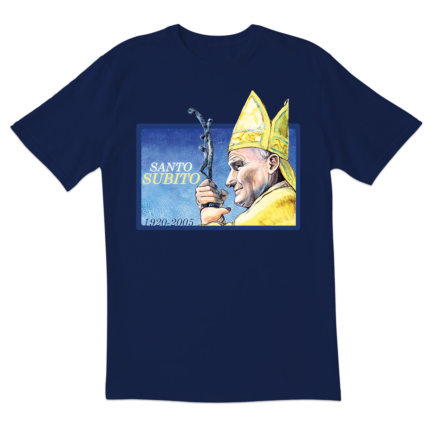 Pope John Paul II Short Sleeve Tshirt