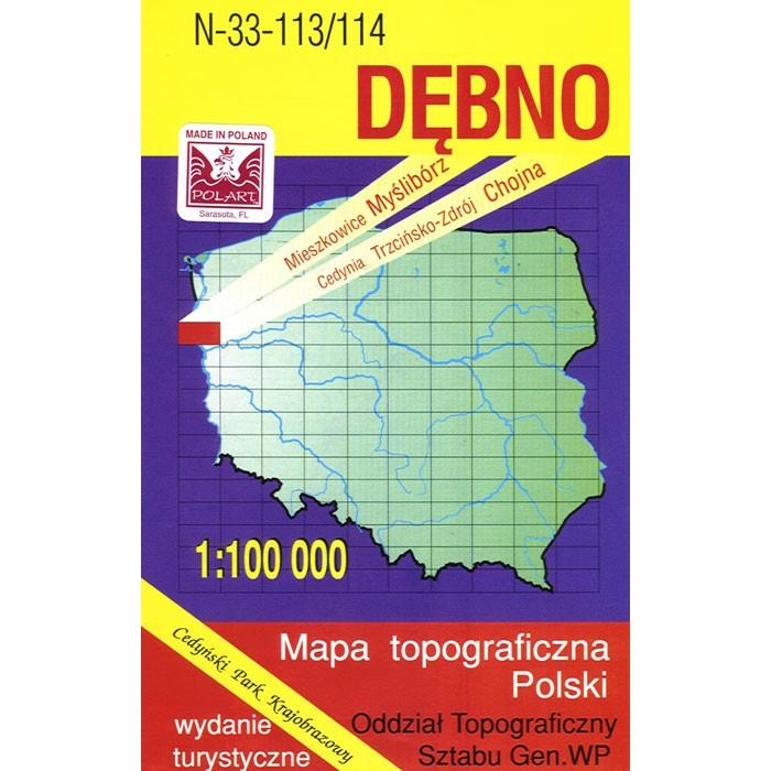 Debno Region Map