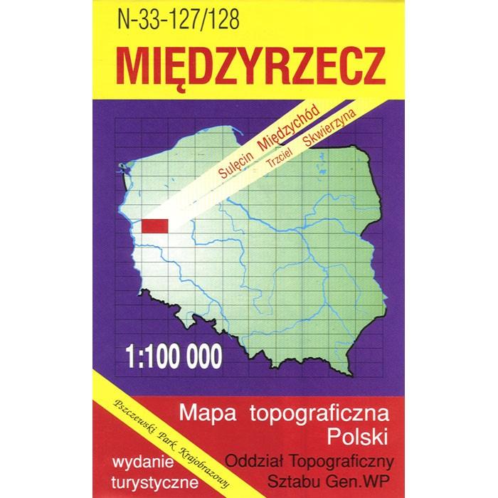 Miedzyrzecz Region Map