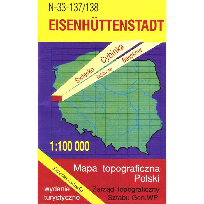 Eisenhuttenstadt Region Map