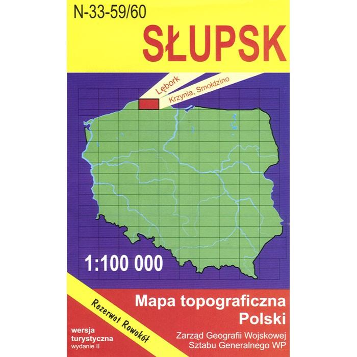 Slupsk Region Map