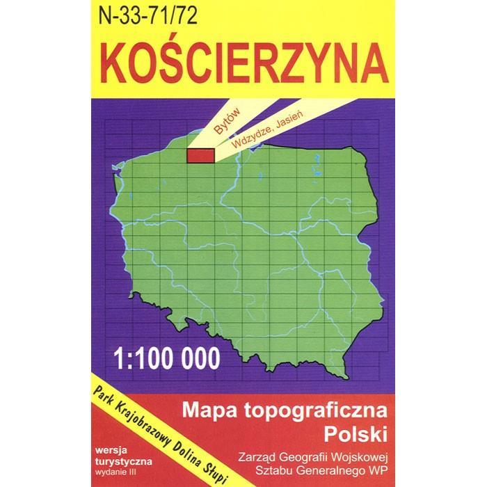 Koscierzyna Region Map