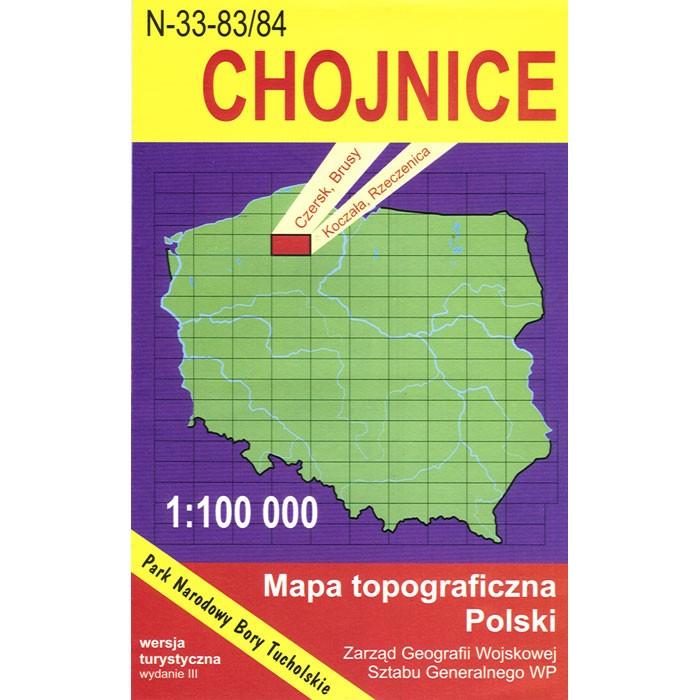 Chojnice Region Map