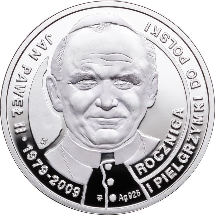 Pope John Paul II .925 Proof Silver Medals - Set of 3