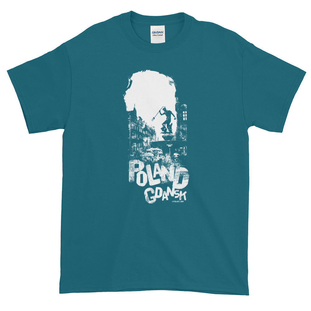 Gdansk, Poland Dark Short-Sleeve T-Shirt