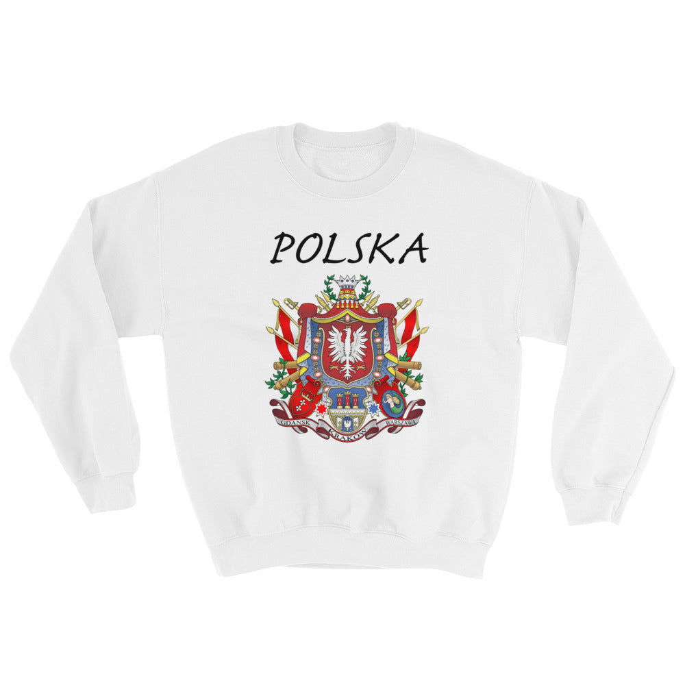 Polska - 3 Cities Crew Neck Sweatshirt