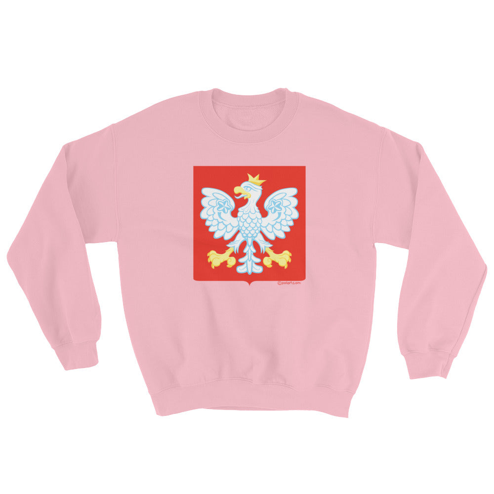 Baby White Eagle Crew Neck Sweatshirt