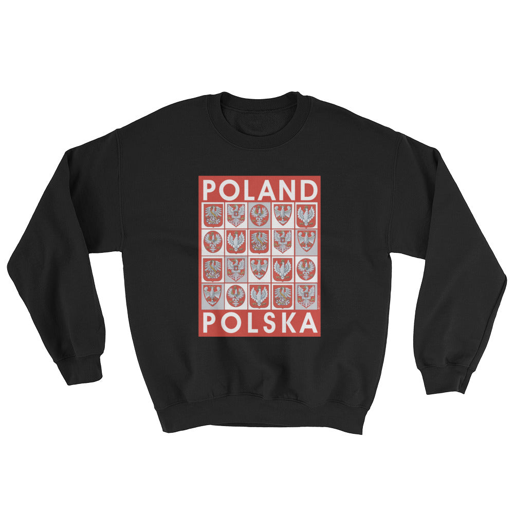 Poland Coat-of-Arms Crew Neck Sweatshirt