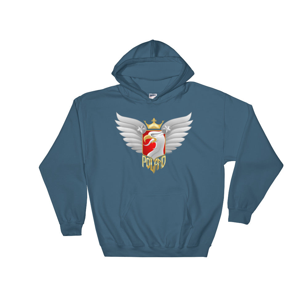 Biker Eagle Hooded Sweatshirt