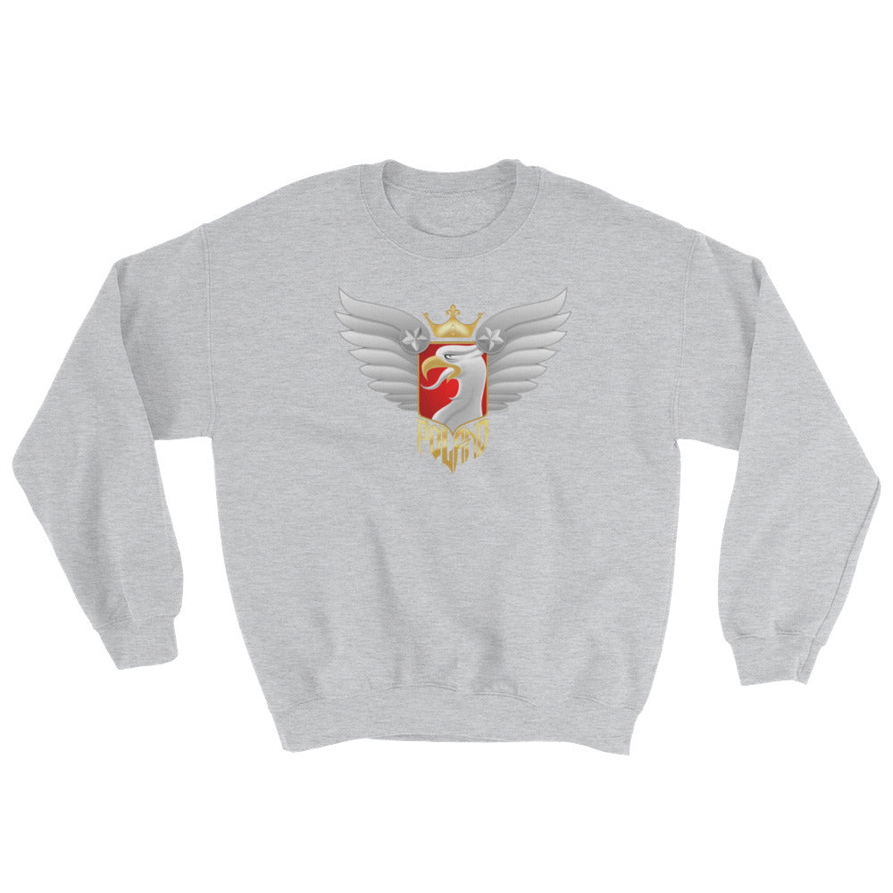 Biker Eagle Crew Neck Sweatshirt
