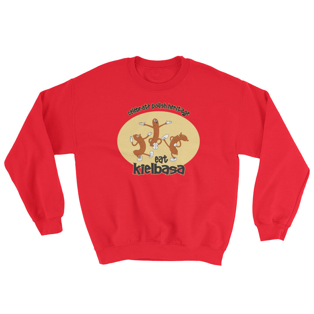 Eat Kielbasa Crew Neck Sweatshirt
